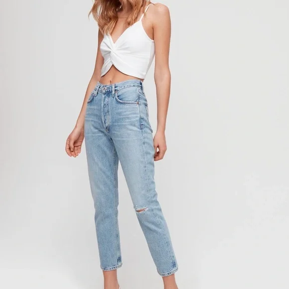 NWT- Citizens Of Humanity- Charlotte Crop Bright Straight Leg Jean